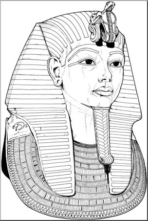 Coloring page egypt