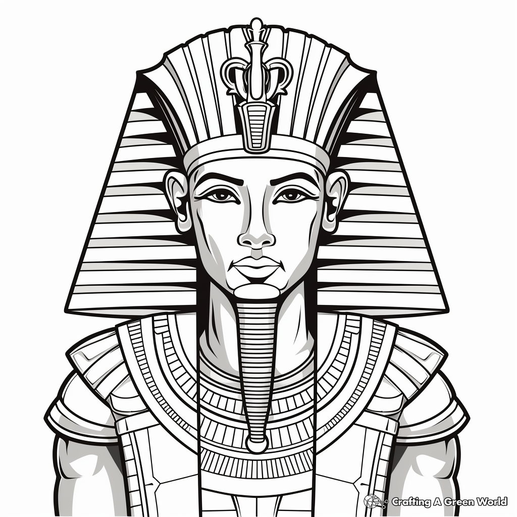 Egyptian coloring pages