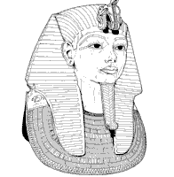 King tut coloring pages