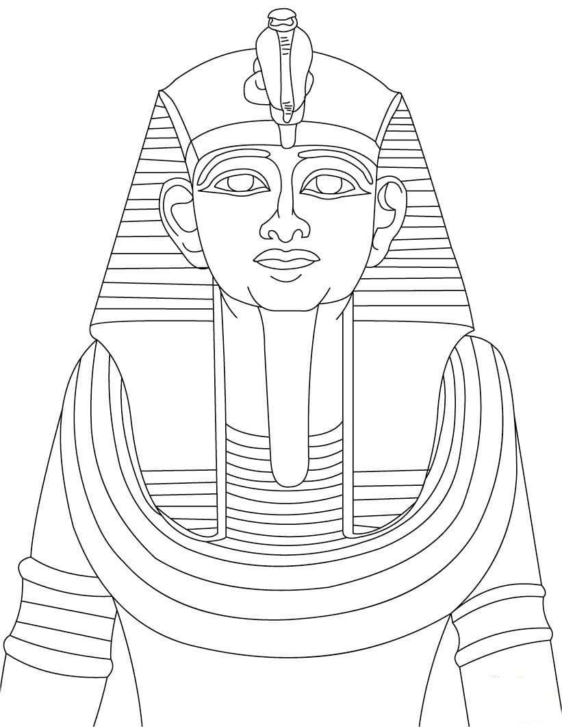 Ramesses ii coloring page