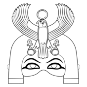 Tutankhamun death mask coloring page free printable coloring pages
