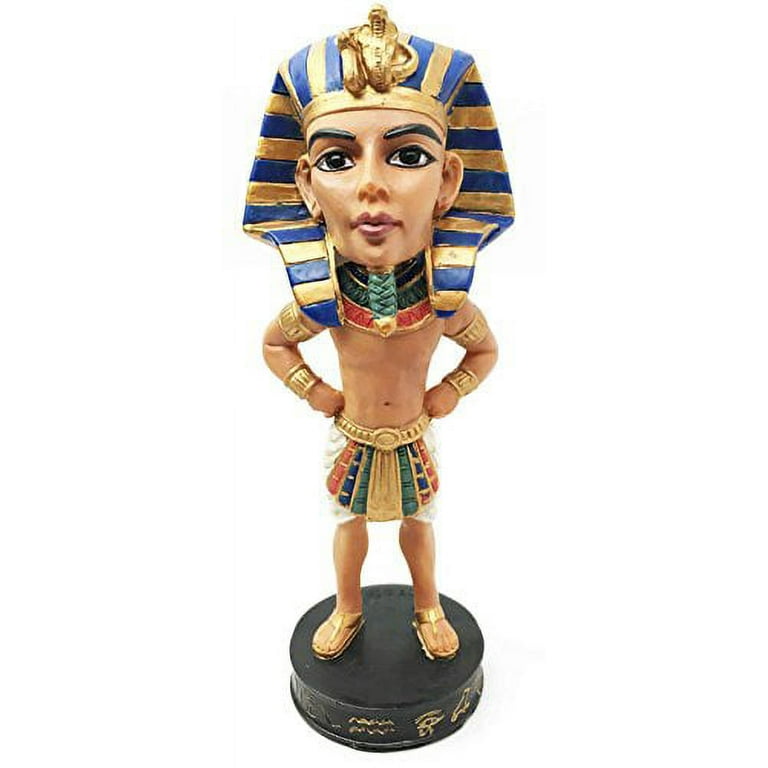 Egyptian dynasty man deity ruler on earth god pharaoh king tut bobblehead figurine egypt toy collectible