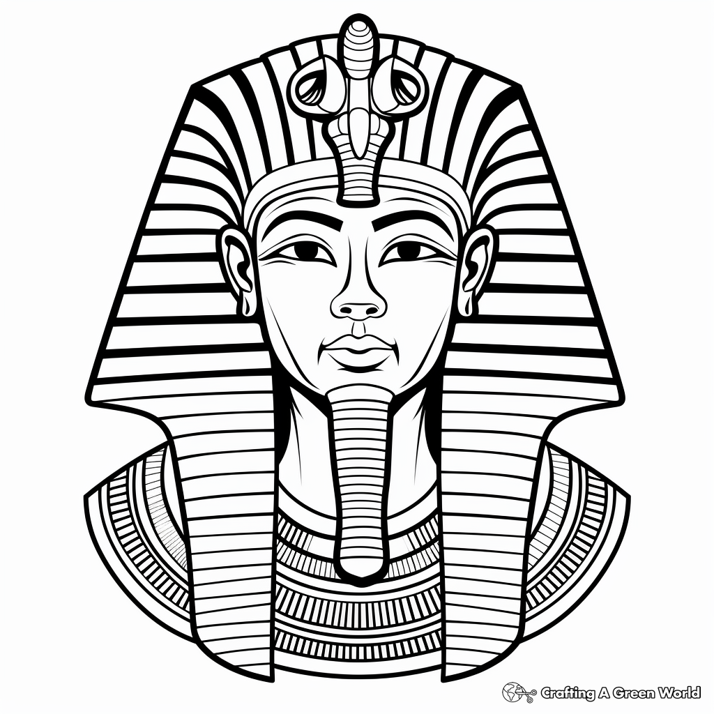 Egyptian coloring pages