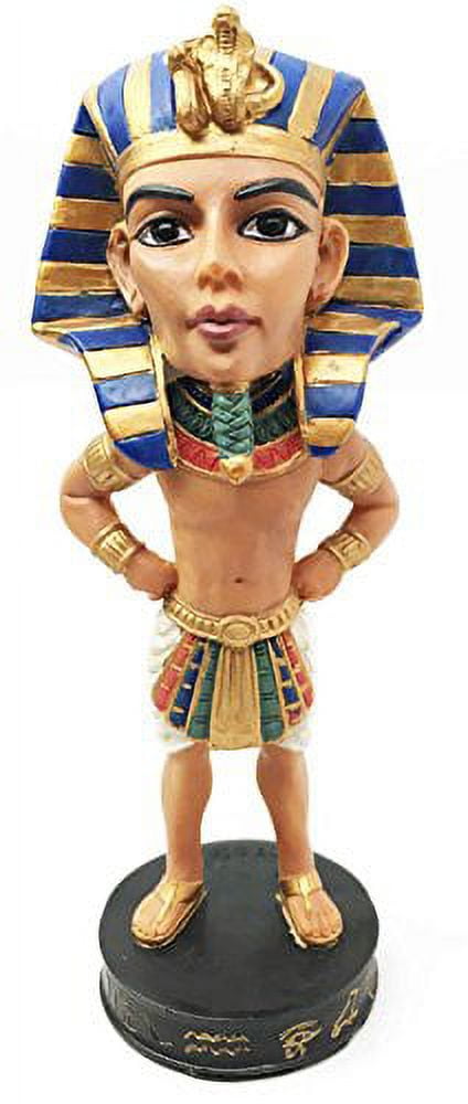 Egyptian dynasty man deity ruler on earth god pharaoh king tut bobblehead figurine egypt toy collectible