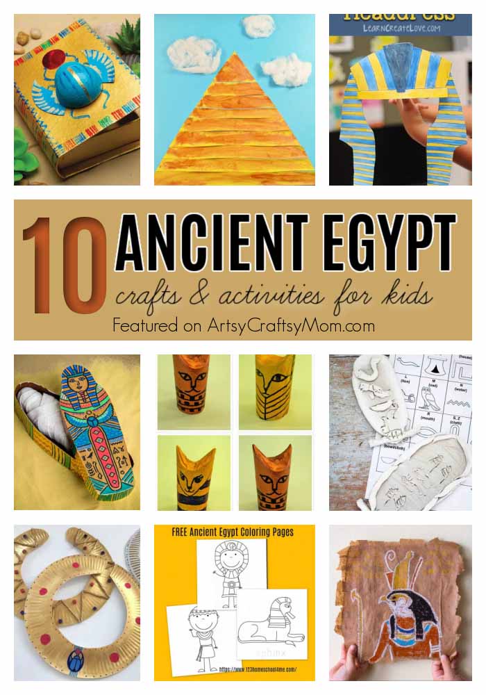 Ancient egypt crafts for kids