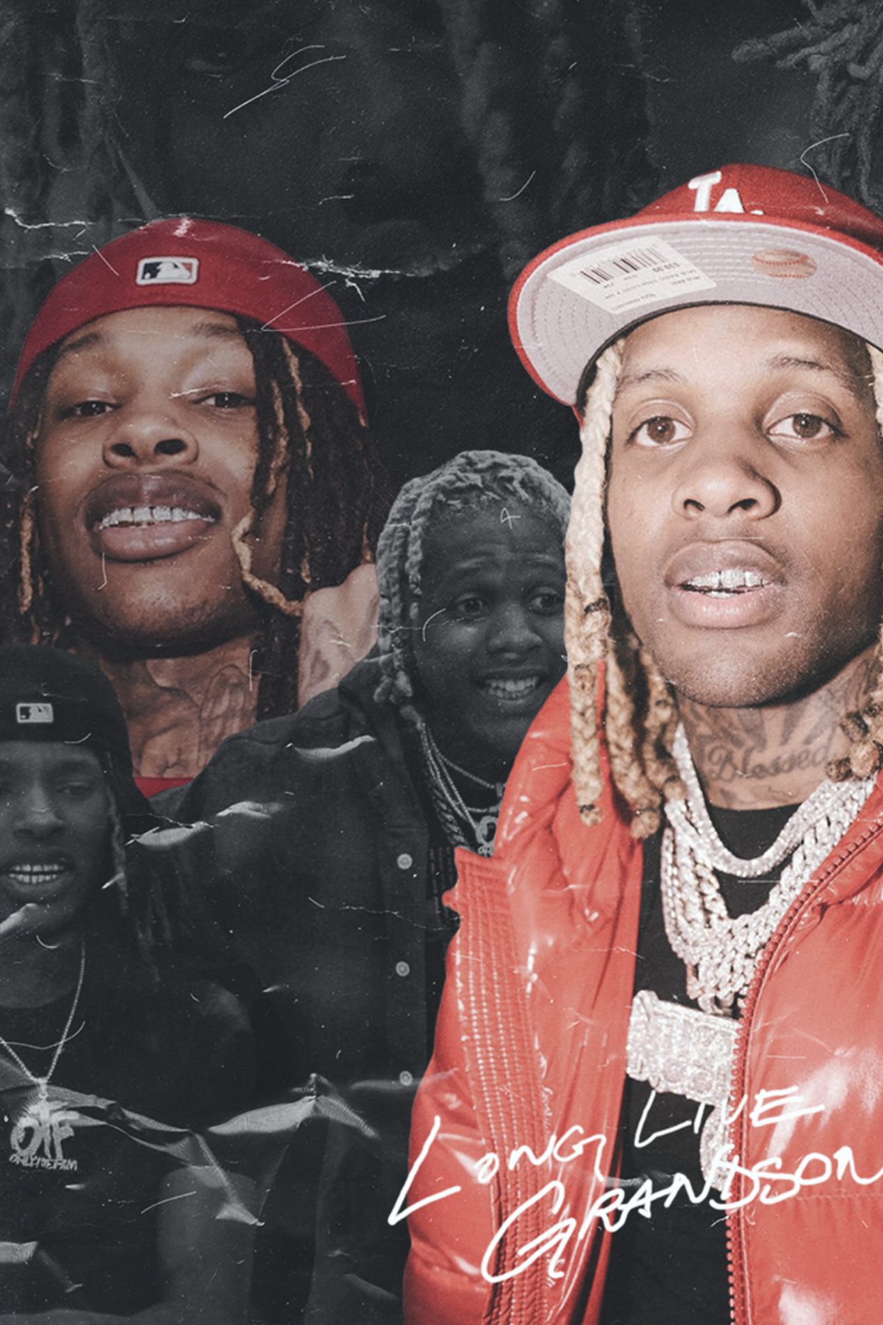 Lil durk the voice deluxe poster lil durk hood wallpapers hip hop art