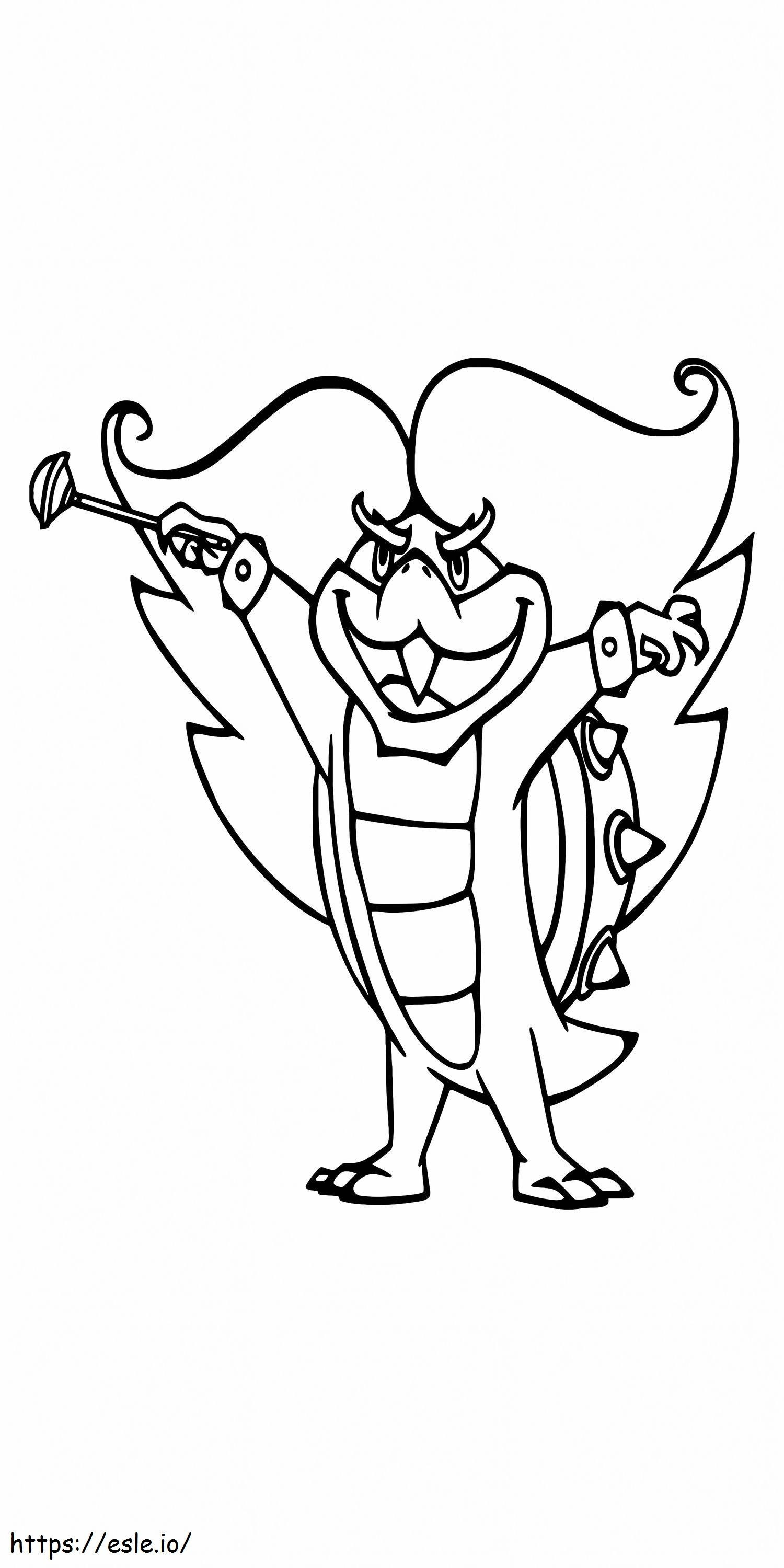 Baby bowser printable coloring page