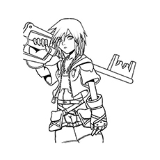 Top free printable kingdom hearts coloring pages online