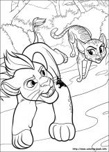 The lion guard coloring pages on coloring