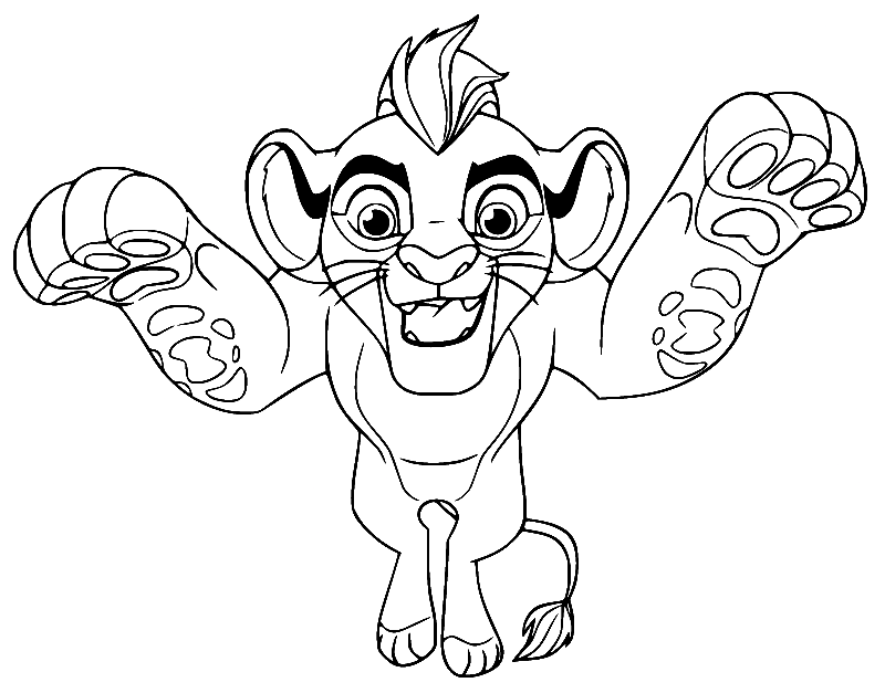 Lion guard coloring pages printable for free download