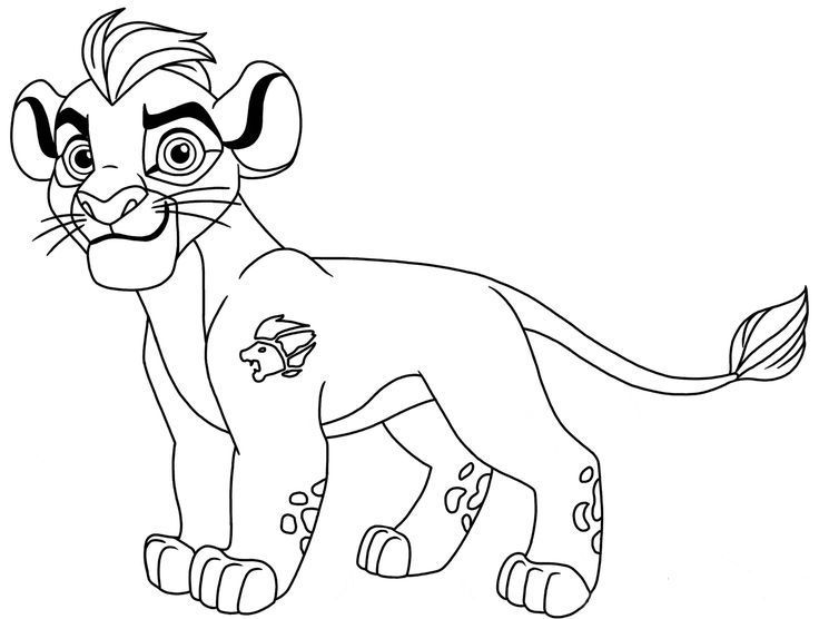 Kion lion guard coloring page lion coloring pages disney coloring pages animal coloring pages