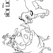 The lion king coloring pages