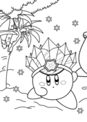 Kirby coloring pages free coloring pages