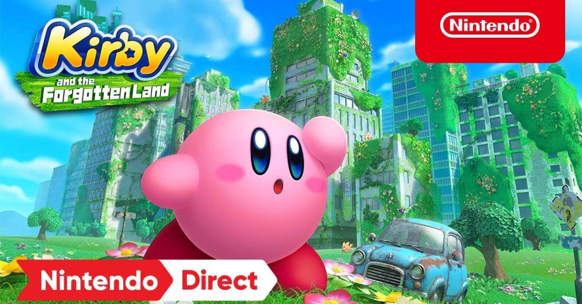 Happy kirby and the forgotten land launch day in