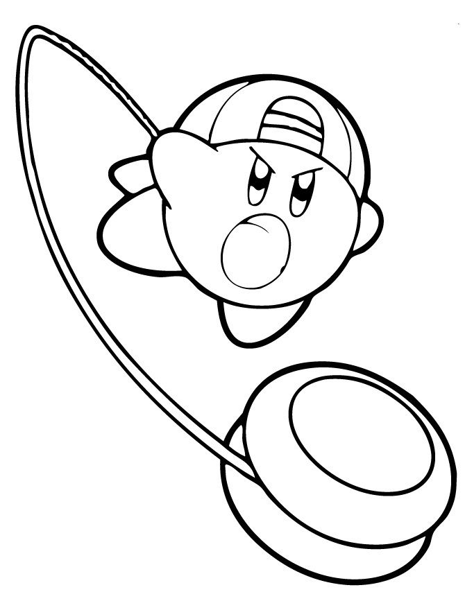 Free printable kirby coloring pages for kids cartoon coloring pages coloring pages to print coloring pages for kids