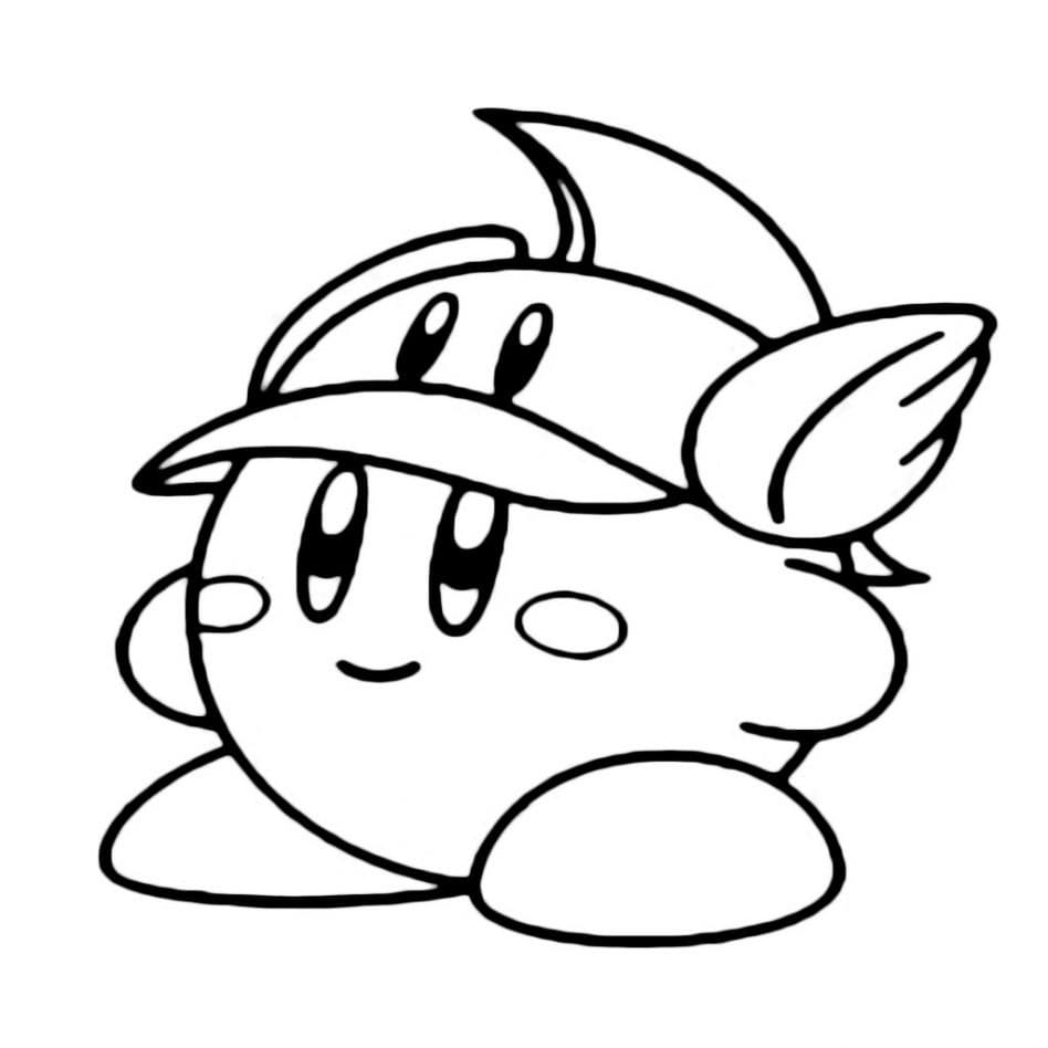 Kirby free coloring pages consists of the forgotten land