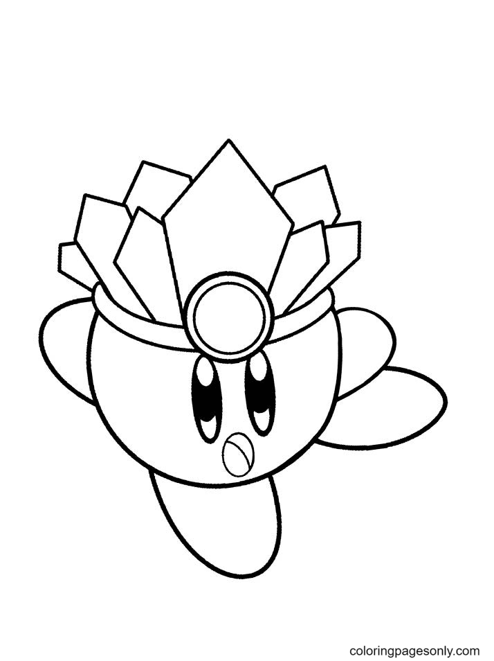 Kirby coloring pages