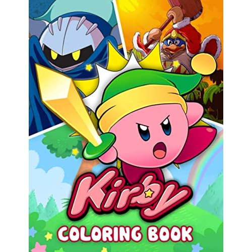 Kirby coloring book join exciting coloring activity