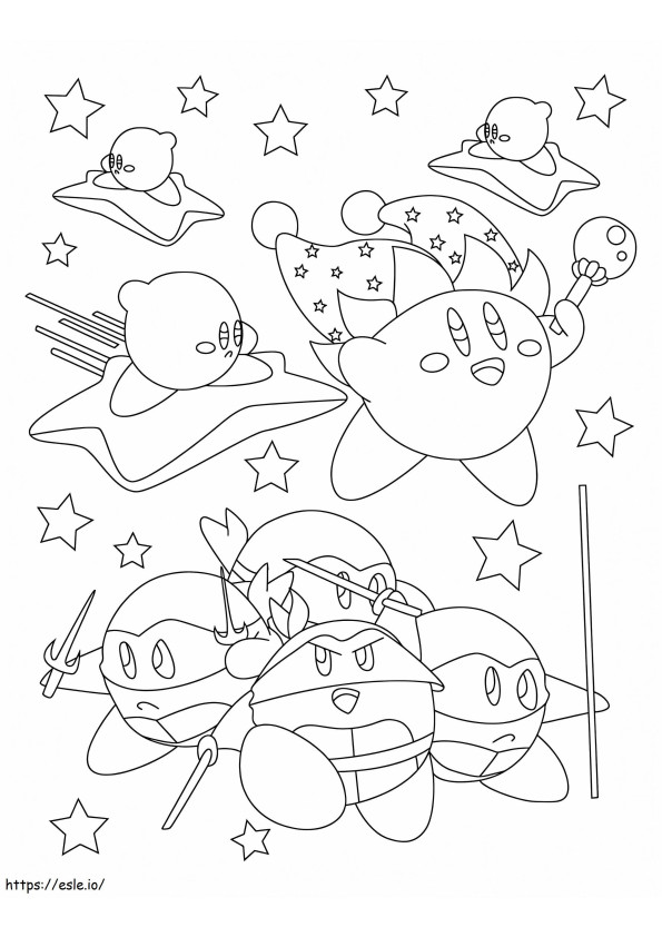 Kirby coloring pages coloring pages