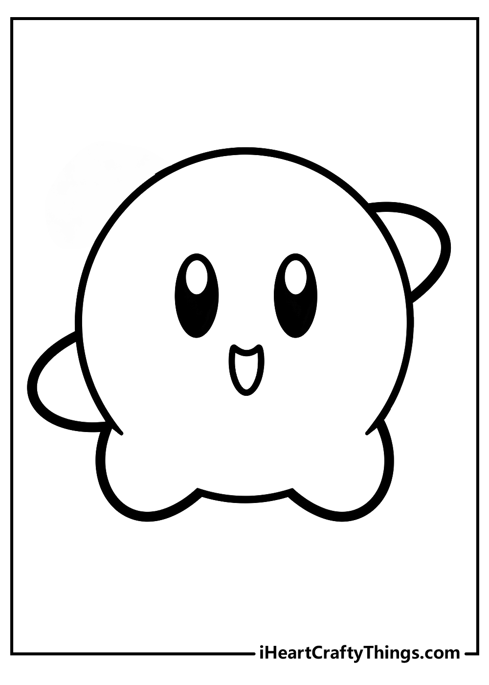 Kirby coloring pages free printables