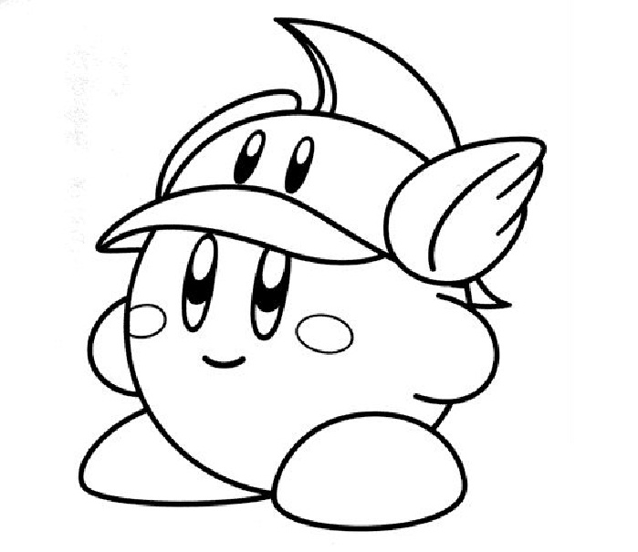 Free printable kirby coloring pages for kids