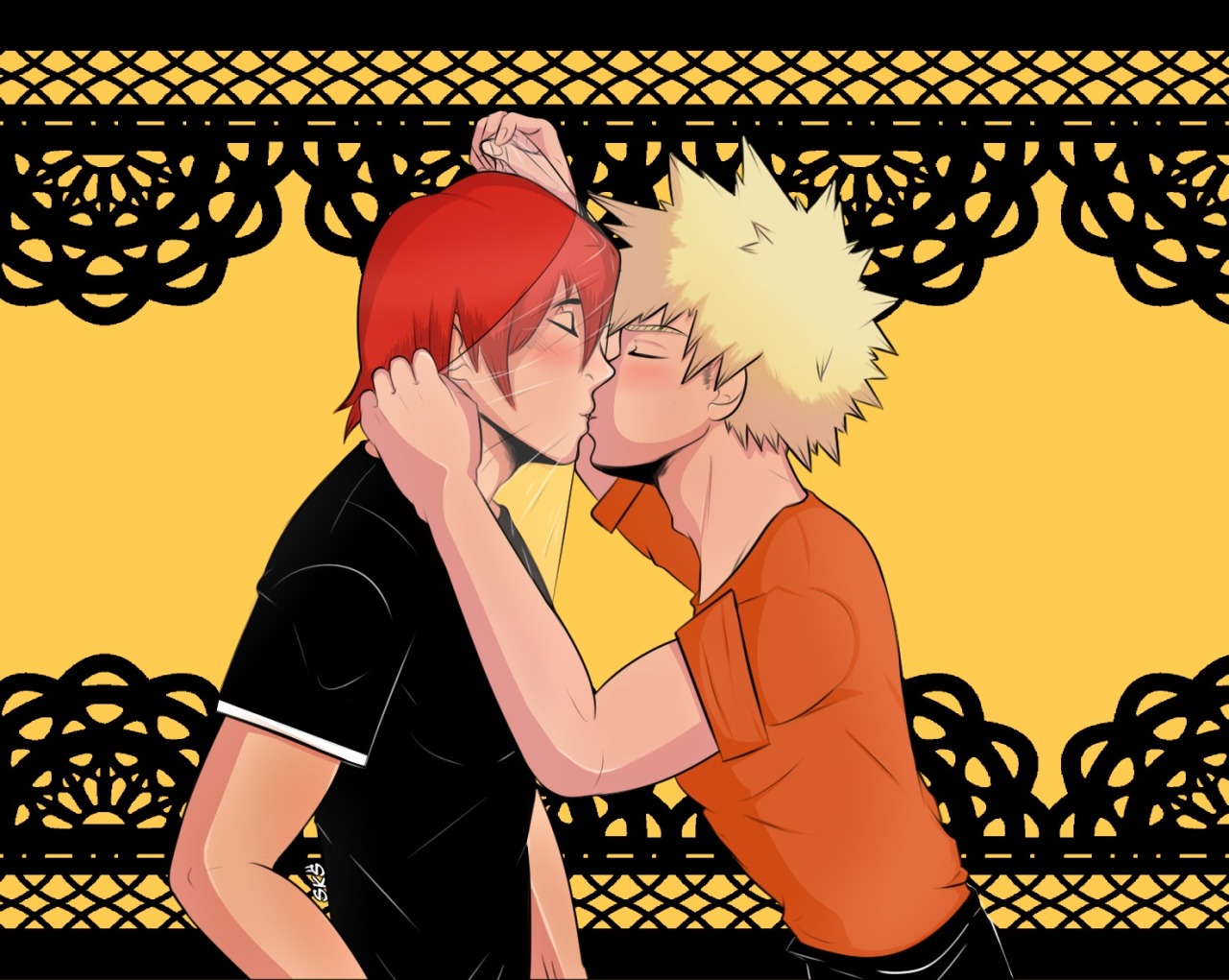 Download Free Kiribaku Kiss Wallpapers