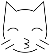 Kissing cat emoji coloring page free printable coloring pages