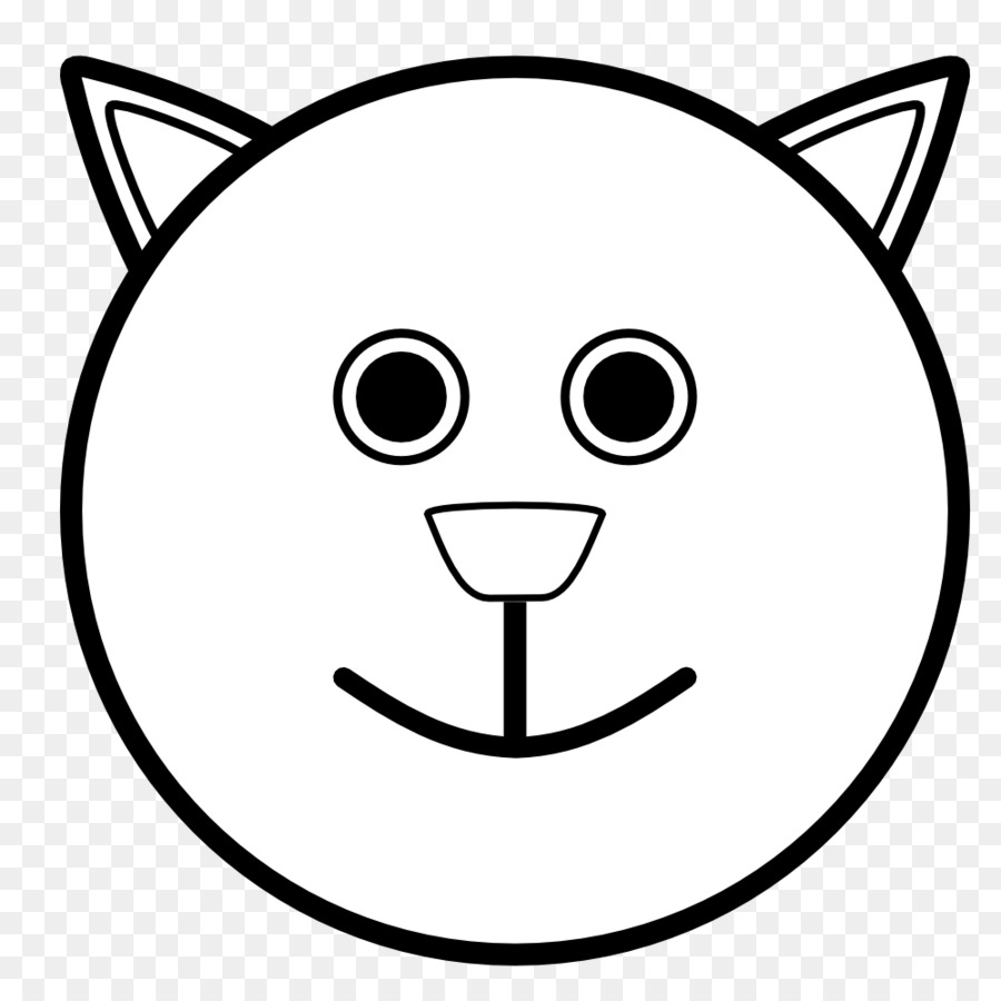 Emoji black and white png download