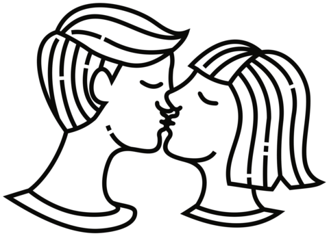 Kiss coloring page free printable coloring pages