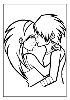 Celebrate your love with our printable couples coloring pages collection p