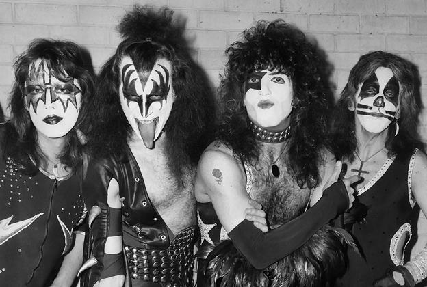 Kiss the pagan beasties of teenage rock