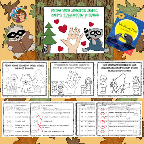 Top activities for teaching the kissing hand