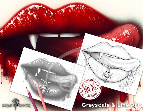 Kiss me greyscale and line art coloring page pack printable pdf by sarah richter