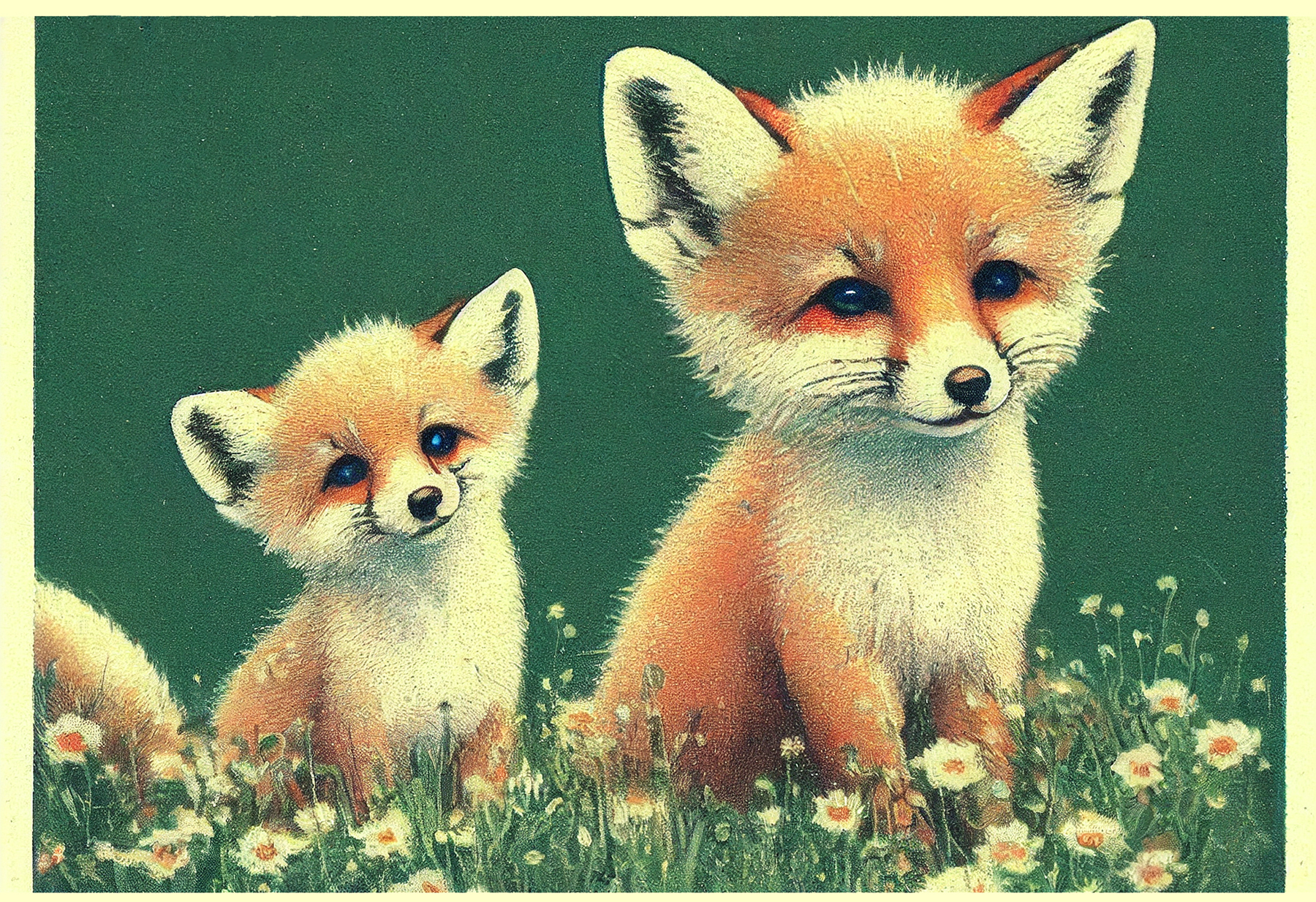 Drawings of foxes