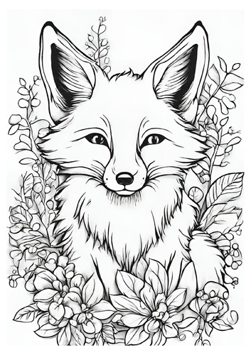 Fox fun engaging coloring pages for your classroom teaching resources