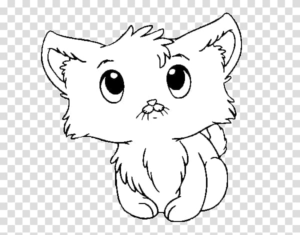 Free kitten cat puppy coloring book cuteness watercolor kitten transparent background png clipart