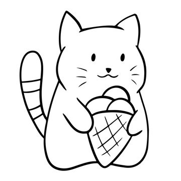 Kitty coloring page images â browse photos vectors and video
