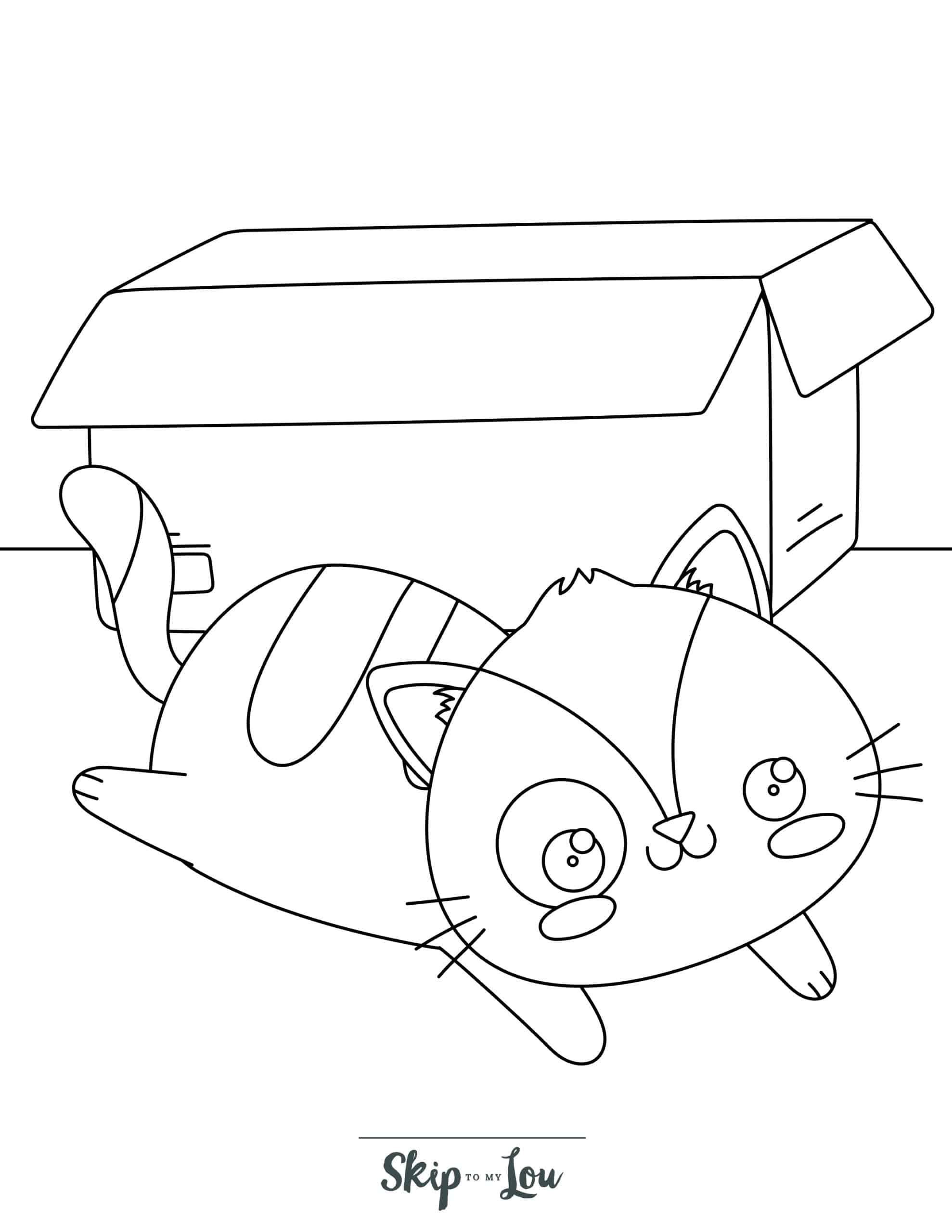 Free printable kitten coloring pages for kids skip to my lou