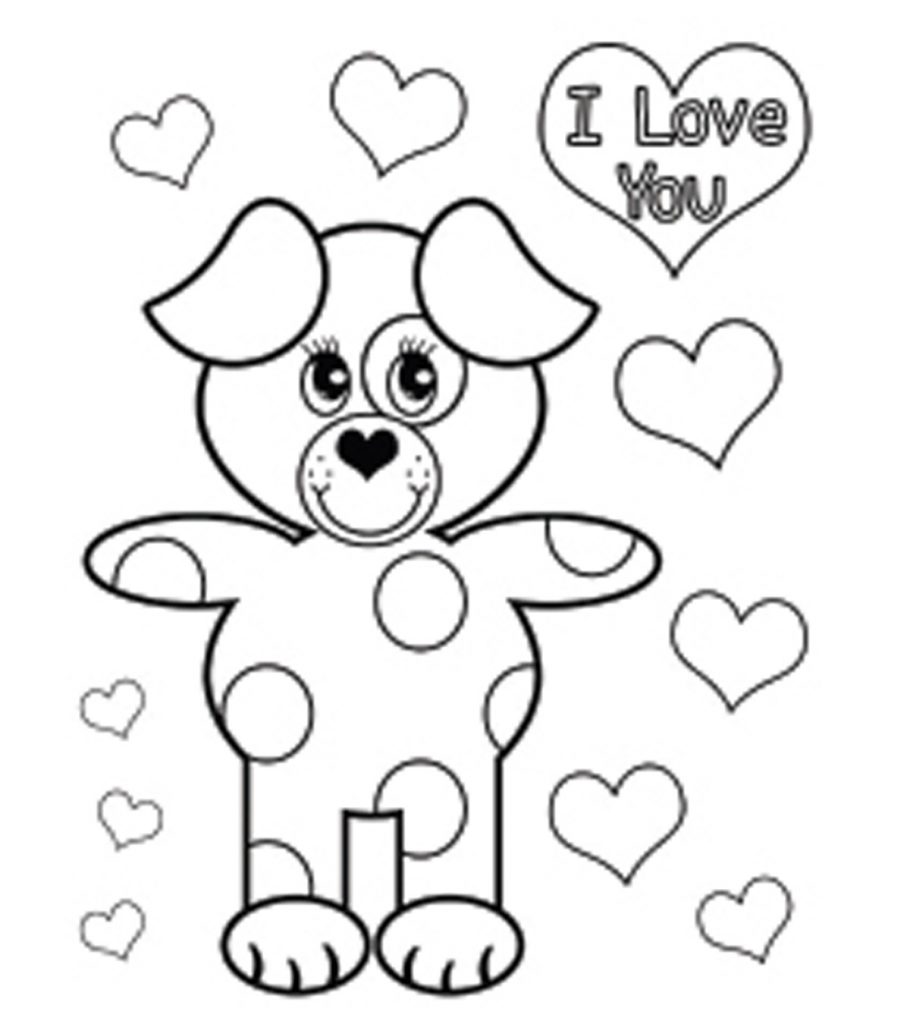 Top free printable valentines day coloring pages online