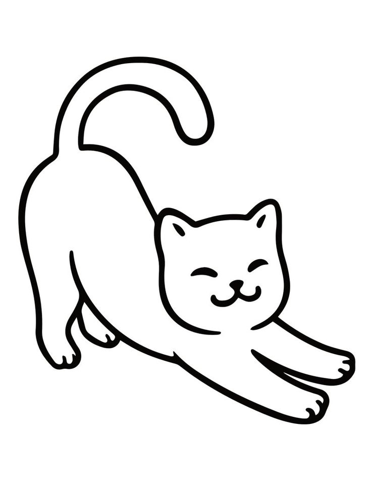 Kitten coloring pages printable kitten coloring pages for etsy download now