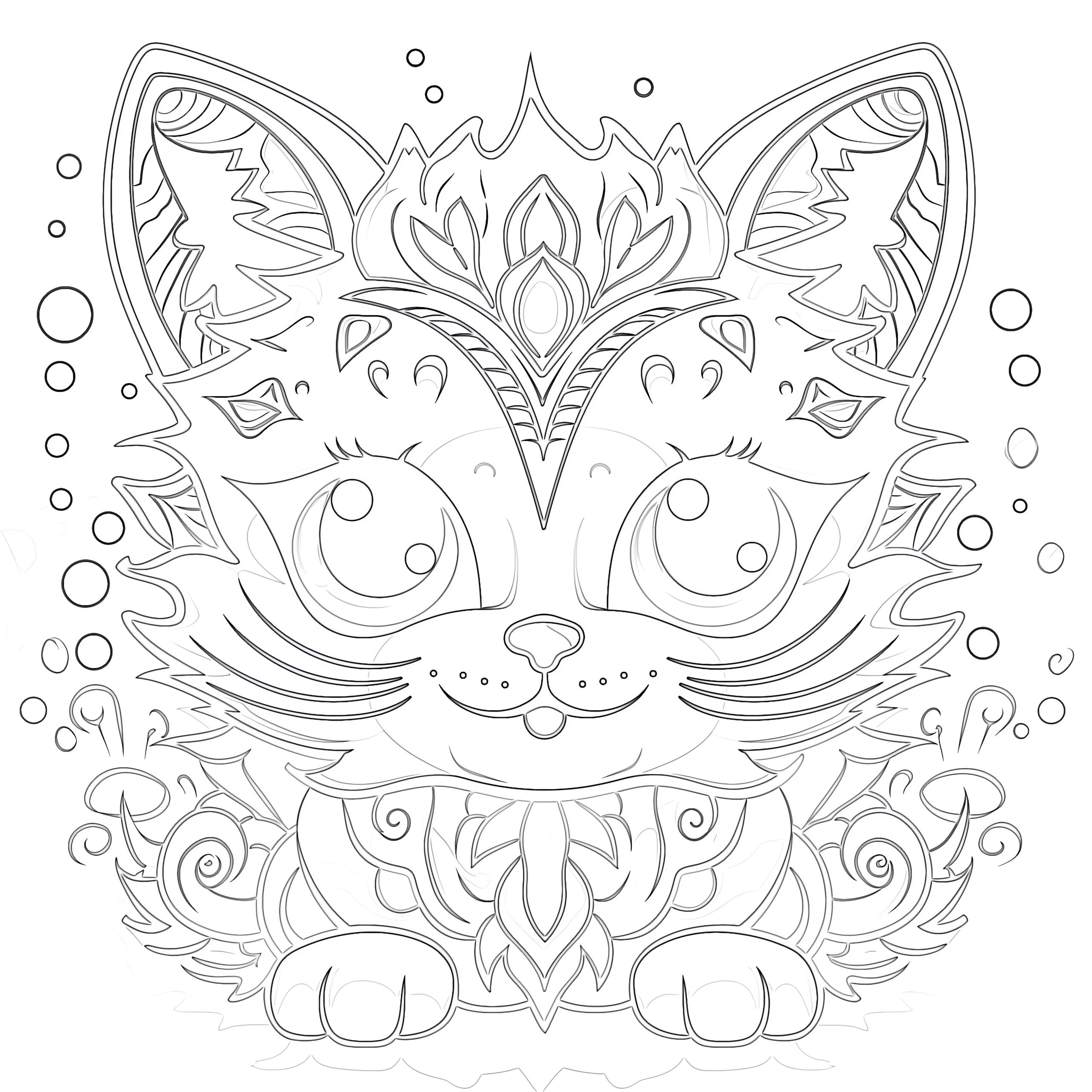 Free kitty coloring page coloring pages mimi panda