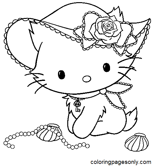 Charmmy kitty coloring pages printable for free download