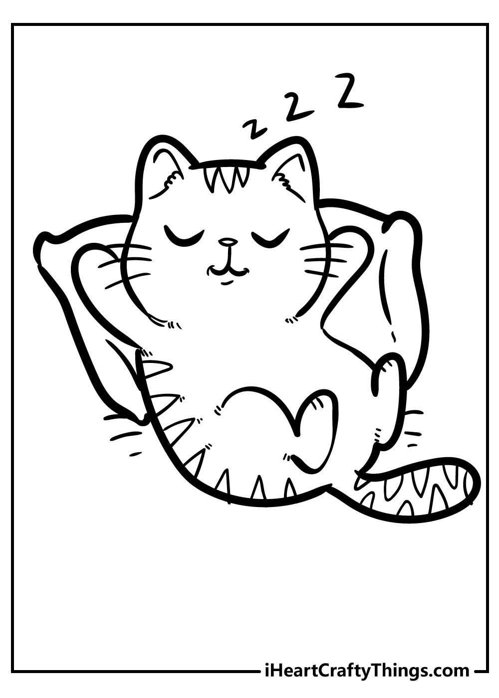 Kitten coloring pages free printables