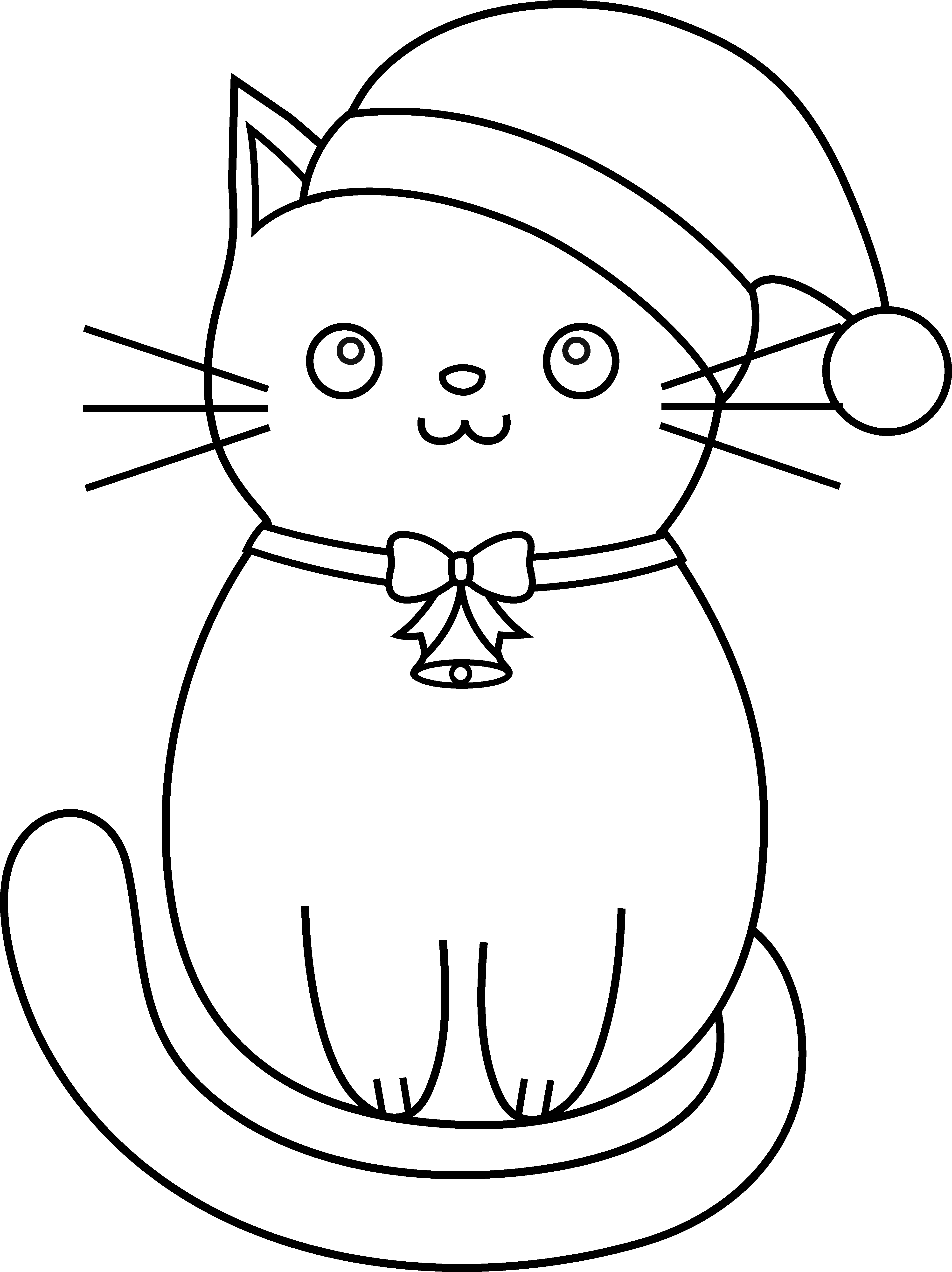 Kitten coloring pages