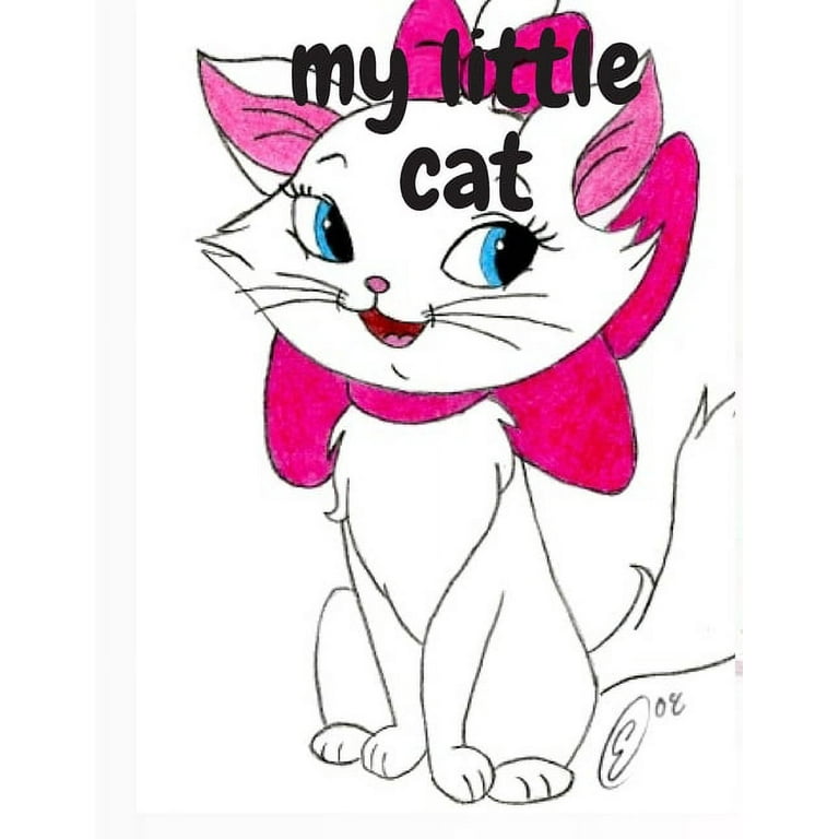 My little cat enjoy your self coloring pages for kids paperback