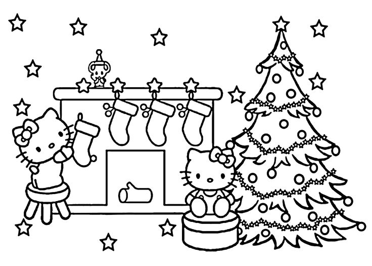 Christmas hello kitty coloring pages for kids printable free hello kitty colouring pages hello kitty coloring christmas coloring sheets