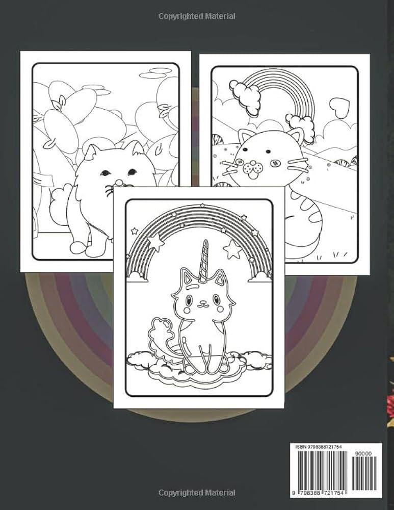 Ticorn coloring and writing book for adults and kids magil ticorn writing and coloring book for women men girls and adult all ages for fun journal and kitty corn coloring pages