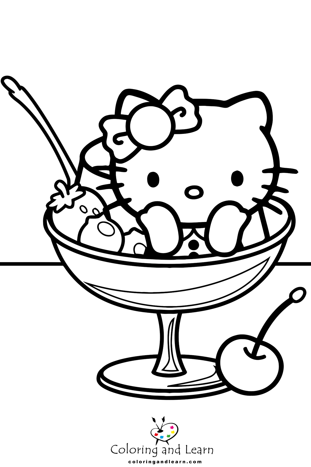 Hello kitty coloring pages ucoloringandlearn