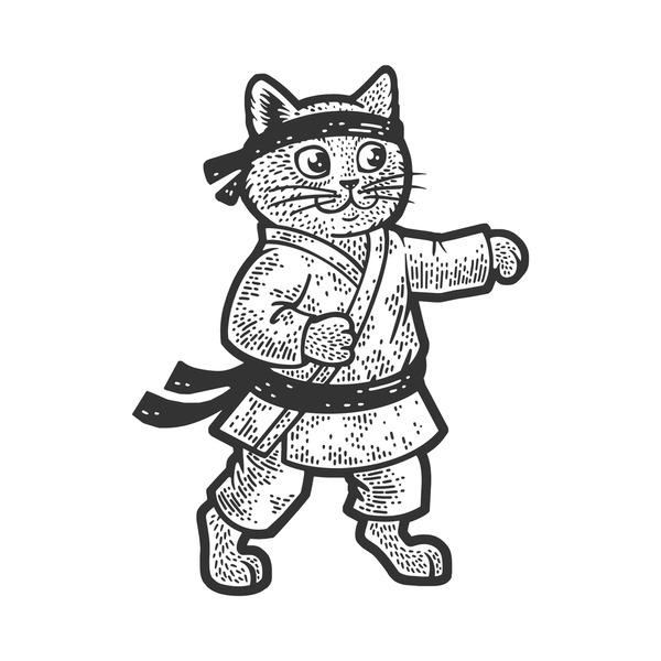 Hundred cat karate royalty