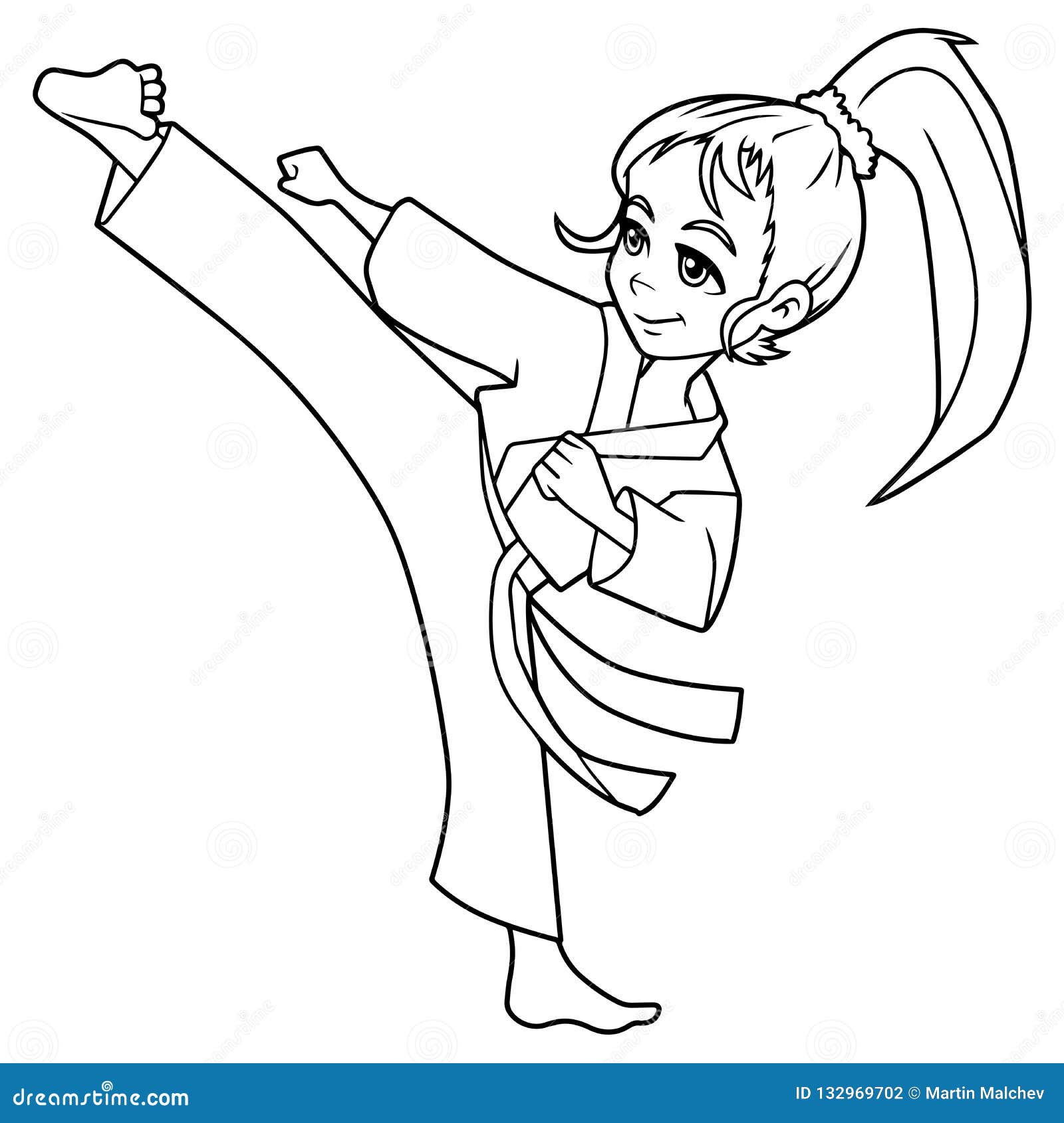 Karate line drawing stock illustrations â karate line drawing stock illustrations vectors clipart